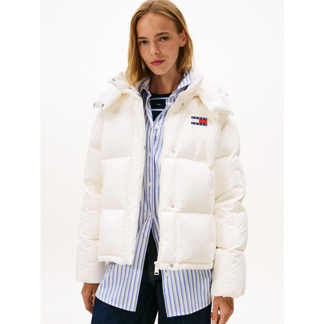 アラスカグリッドダウンジャケット | トミー ジーンズ | トミー