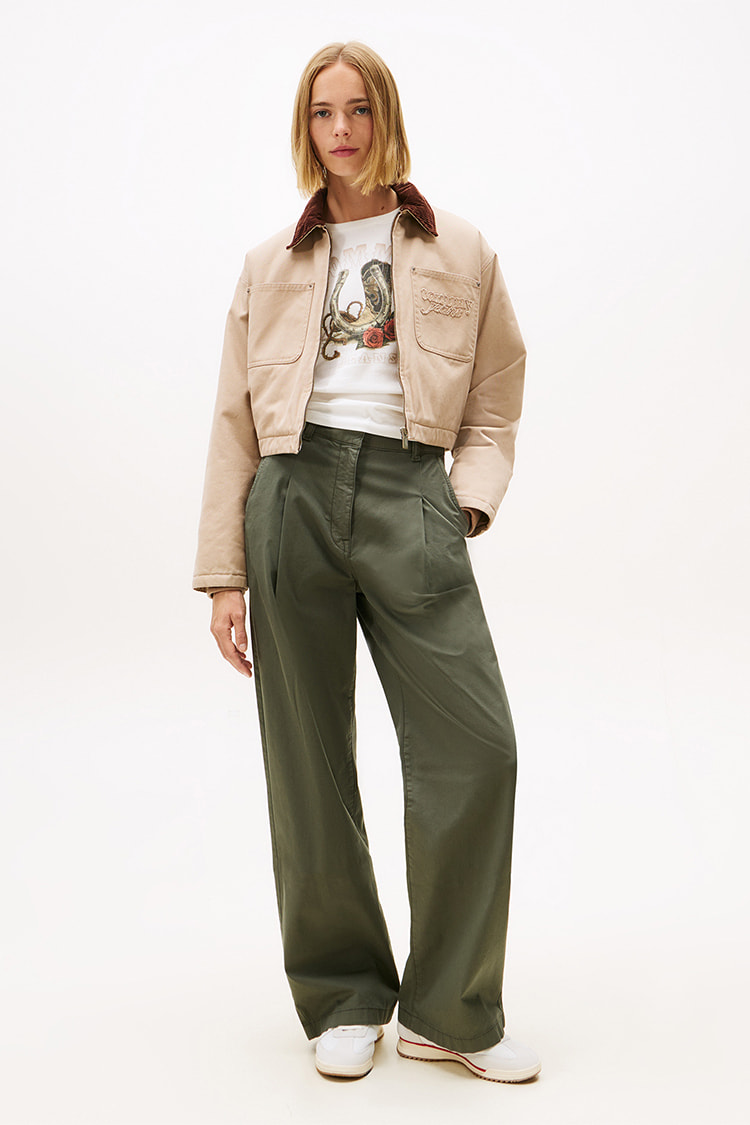 トミージーンズ クレールハイウエストワイドジーンズ | トミー ジーンズ