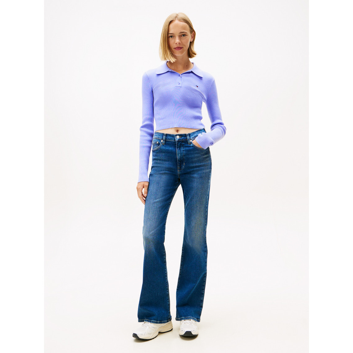 TOM FORD ストレッチローデニム フレアパンツ | ブルー | FARFETCH JP 