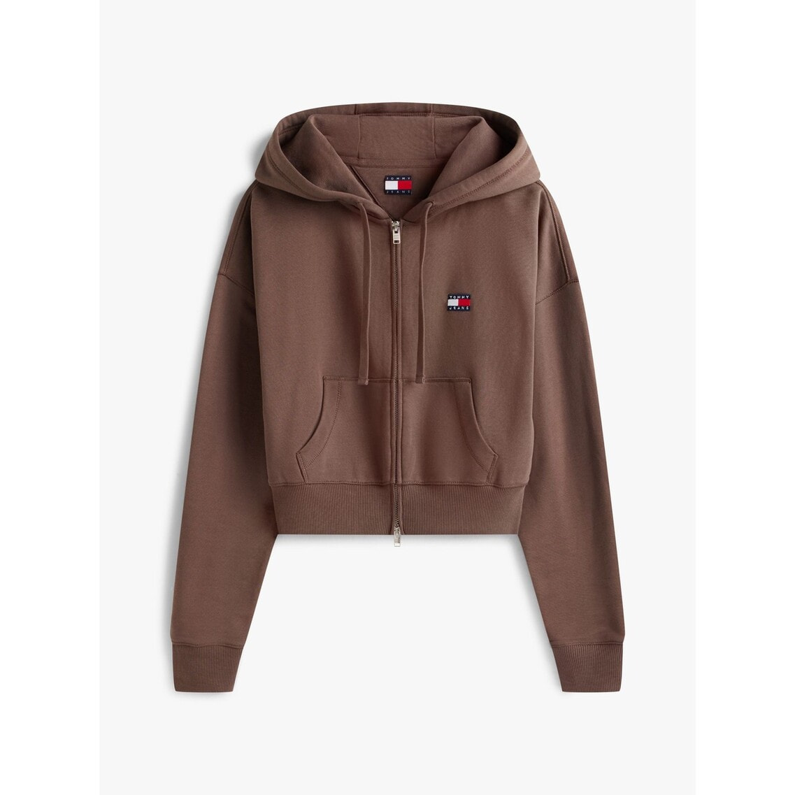 ボクシークロップドジップアップパーカー | トミー ジーンズ | トミー