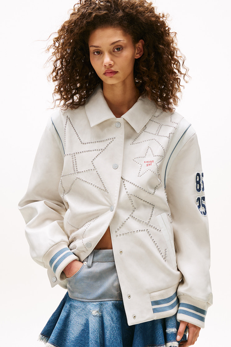 美品】 tommy jeans トミージーンズ ハーフコート レディース M