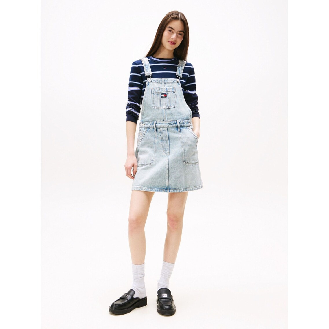 JEANSトミーヒルフィガー デニムワンピース TOMMY JEANS ワンピース デニムプレイスーツ : ZOZOTOWN Yahoo