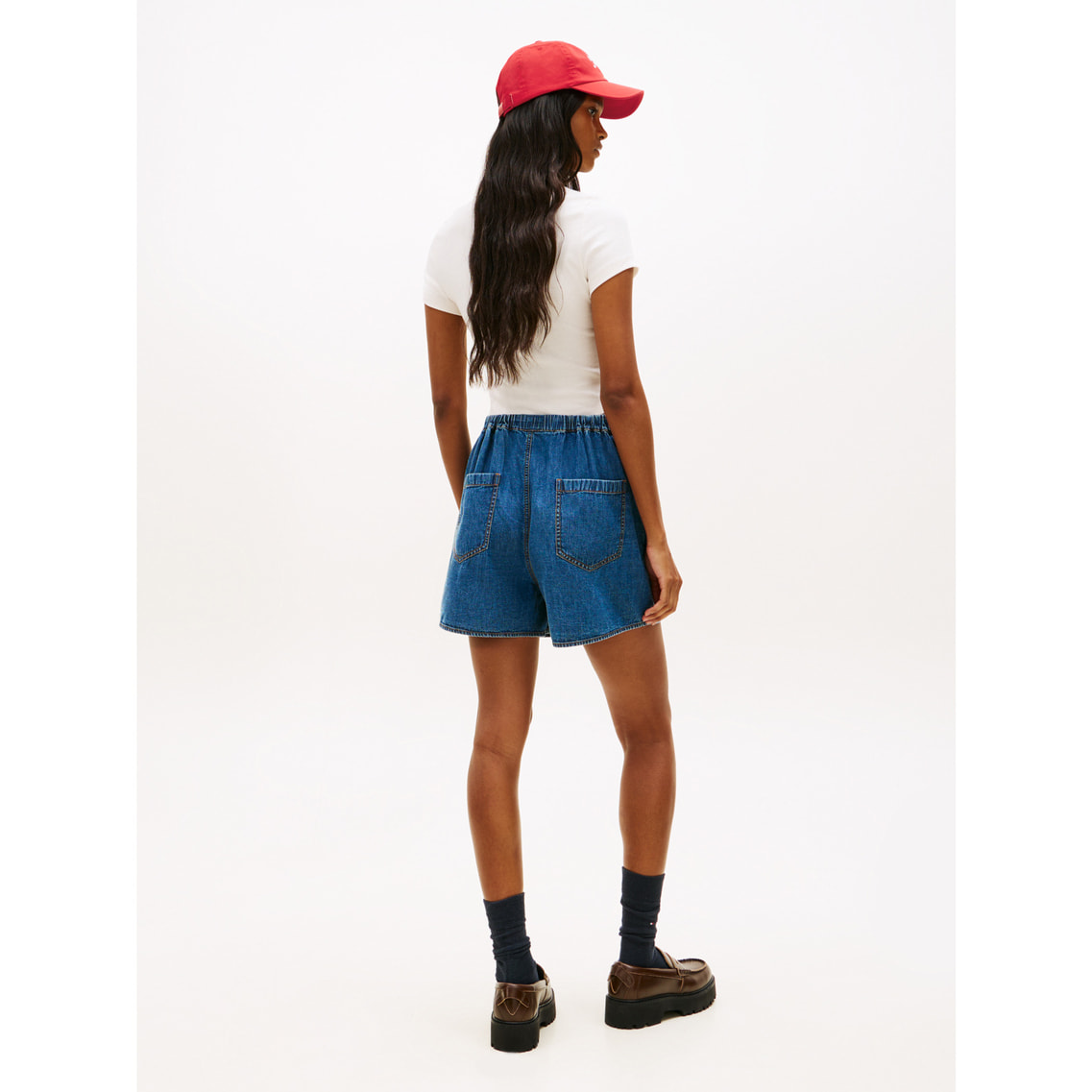 未使用 ONE PIECE ジャンプショップ購入品 ショートパンツ sizeL JANG WON YOUNG着用】シャンブレーショーツ | トミー ジーンズ