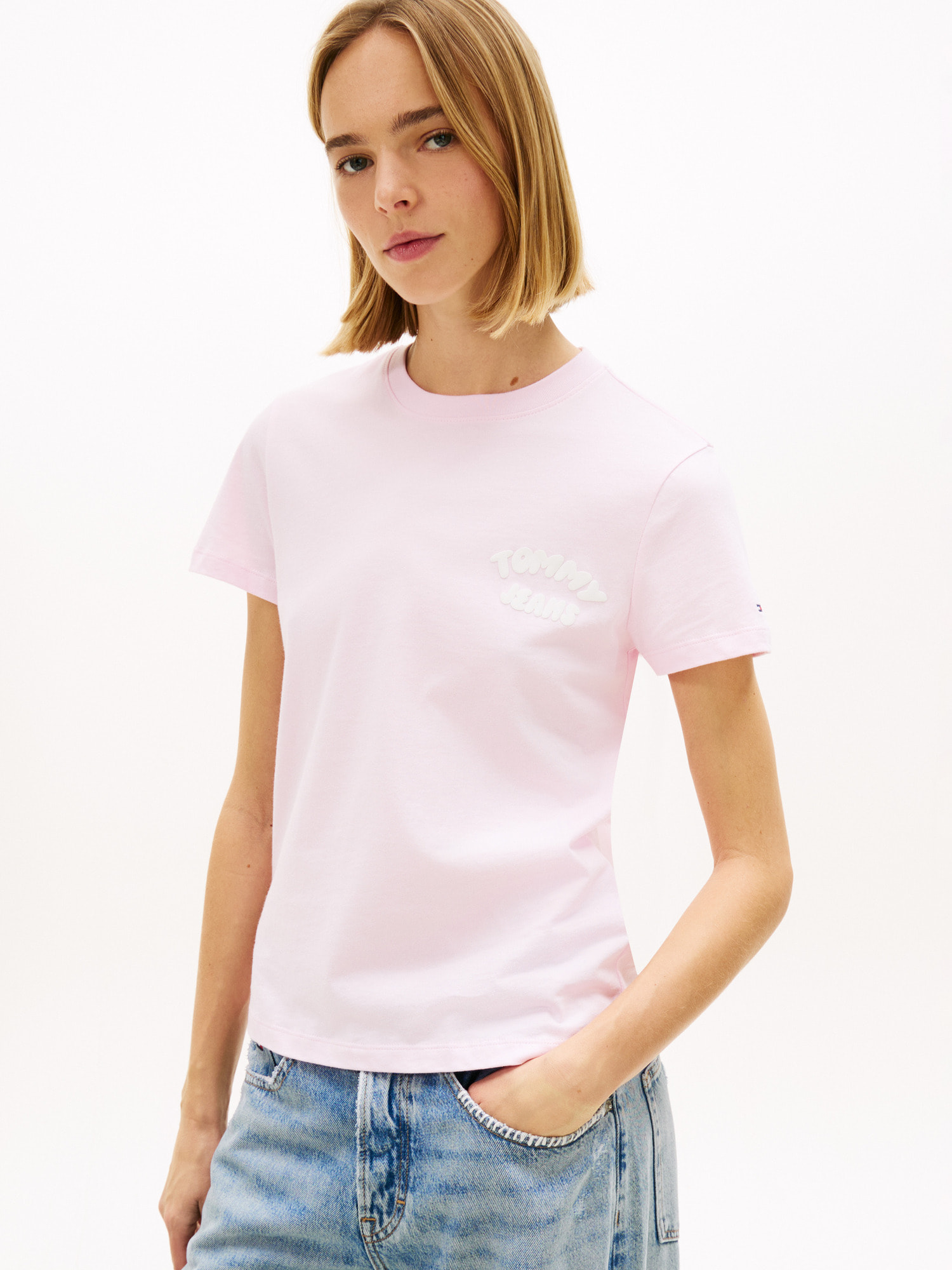 バブルプリントショートスリーブTシャツ | トミー ジーンズ | トミー