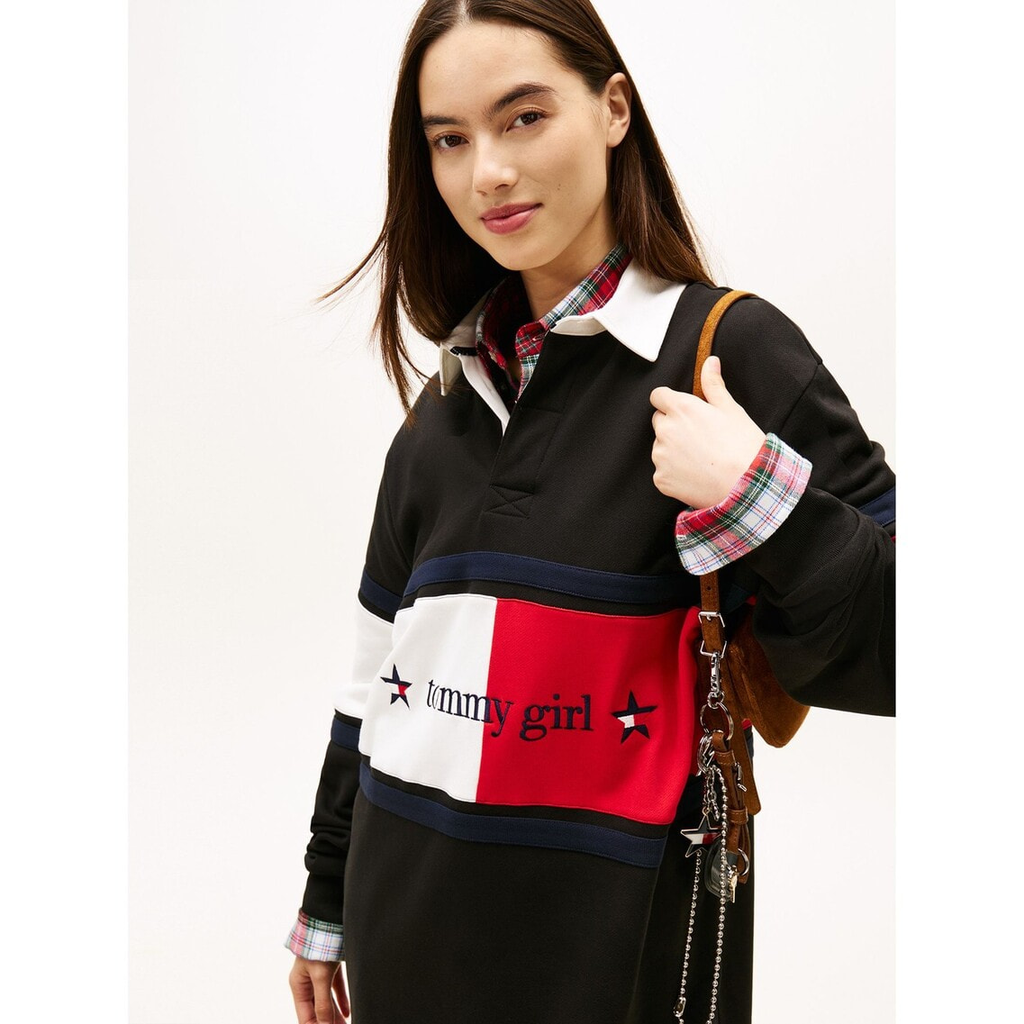 Tommy Girl スターグラフィックラガーワンピース | トミー ジーンズ