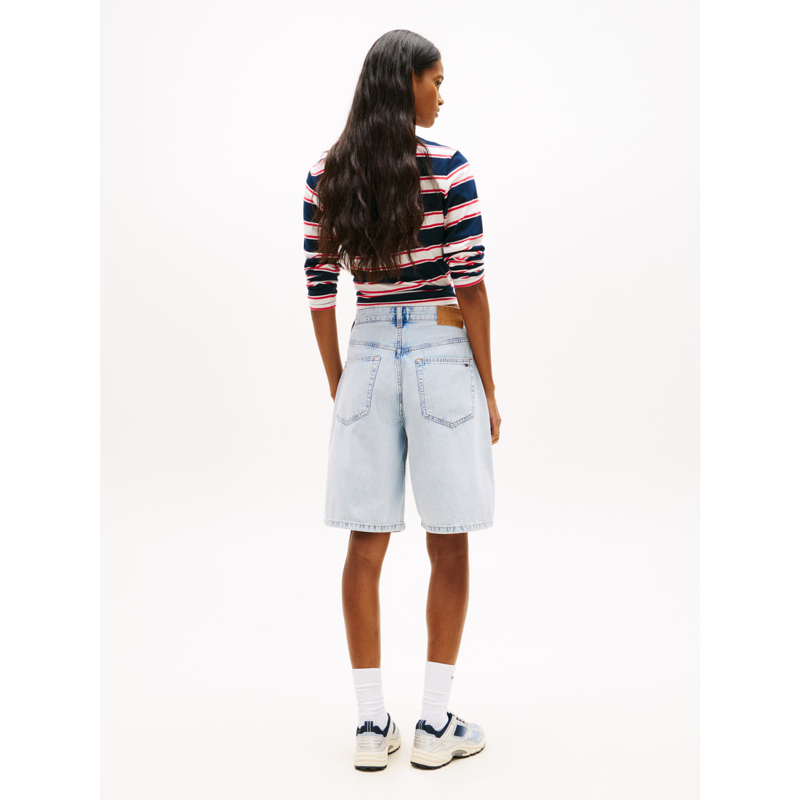 2点でさらに10％ off】プリーツデニムショートパンツ | トミー