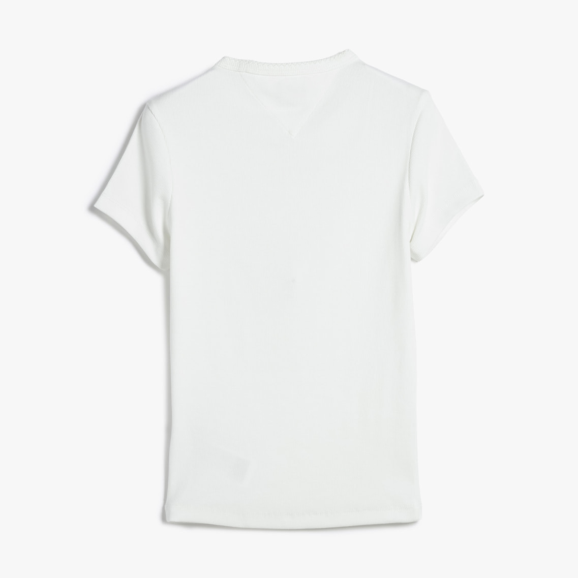 スリムスクリプトリブショートスリーブTシャツ | トミー ジーンズ
