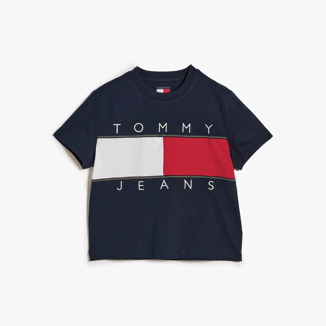 レギュラーフラッグショートスリーブTシャツ | トミー ジーンズ