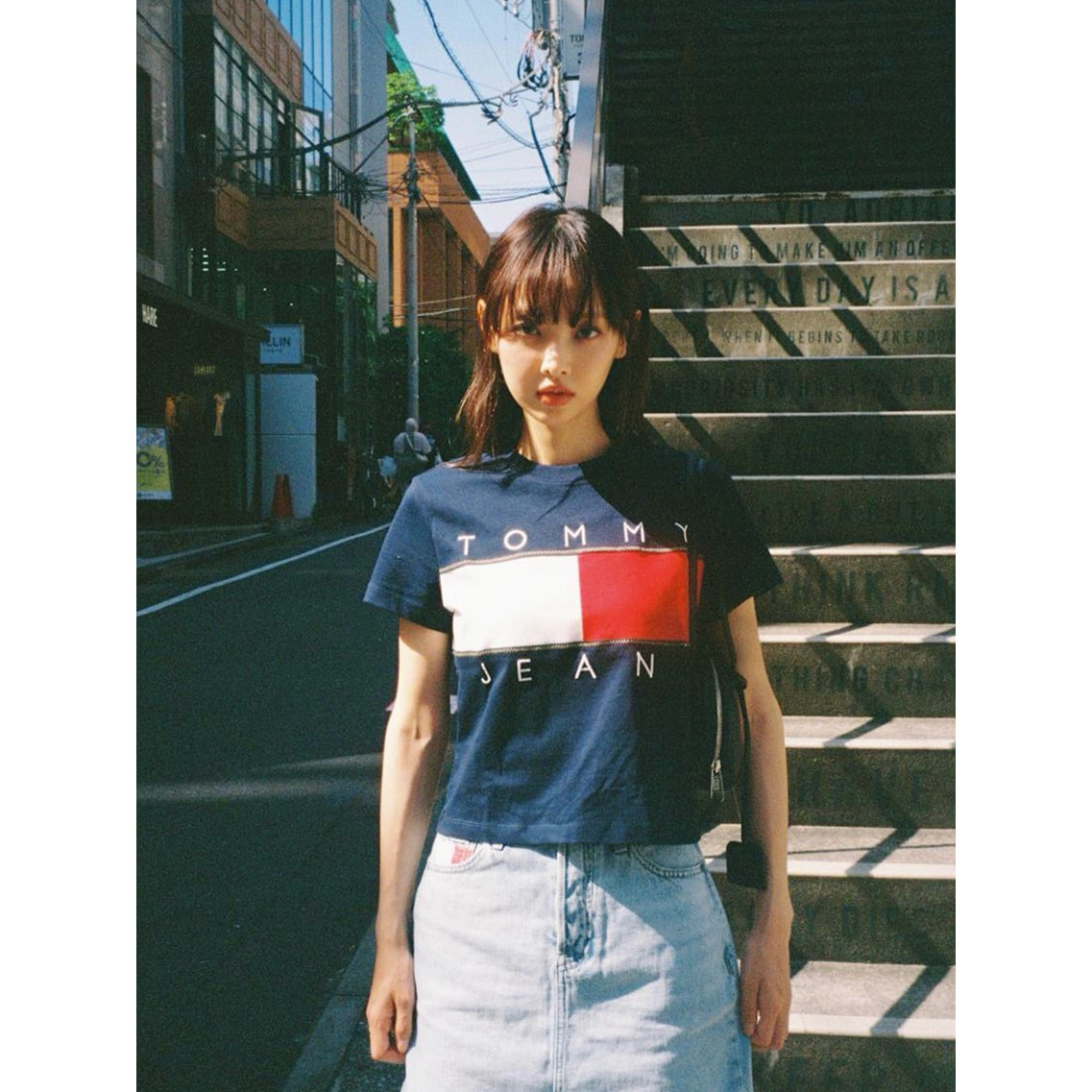 みー レギュラーフラッグショートスリーブTシャツ | トミー ジーンズ