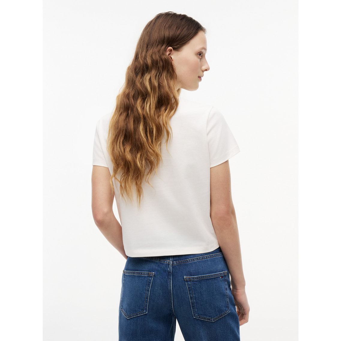 レギュラーフラッグショートスリーブTシャツ | トミー ジーンズ