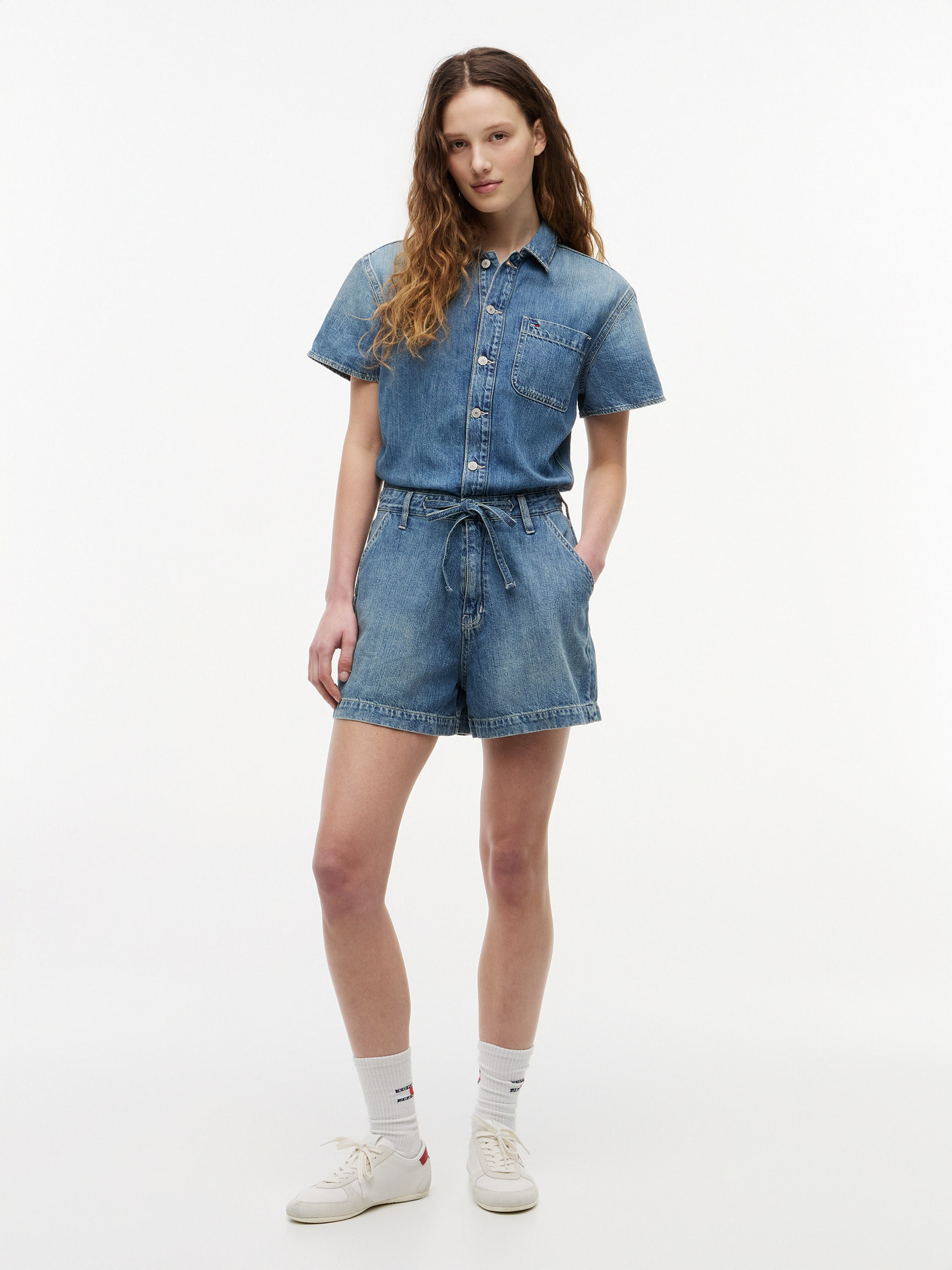   Jeans デニム プレイスーツ サイズ10 デニムプレイスーツ | トミー ジーンズ | トミー ヒルフィガー 公式