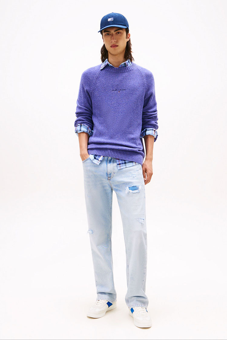 トミージーンズ トミージーンズ TOMMY JEANS バギージーンズ （インディゴ
