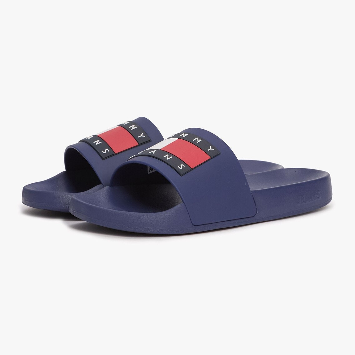 2点でさらに10％OFF】フラッグロゴプールスライドサンダル