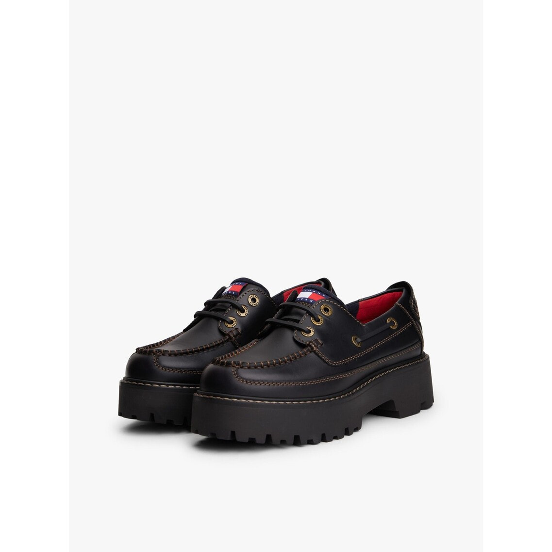 新品 ディズニー＆トミーヒルフィガー コラボ クラシックボートシューズ 28㎝ アーカイブ '01レザーボートシューズ | トミー ジーンズ | トミー