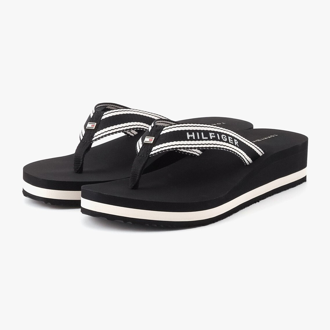 2点でさらに10％ off】フラッグプリントサマーサンダル | トミー