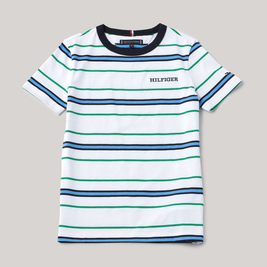 BOYS モノタイプボーダーTシャツ | TOMMY HILFIGER | Tommy Hilfiger