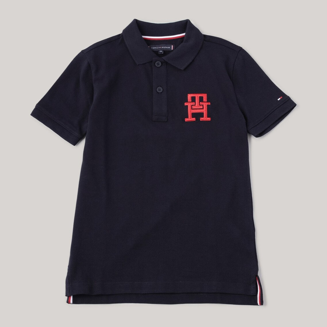 BOYS モノグラムショートスリーブポロシャツ | トミー ヒルフィガー  