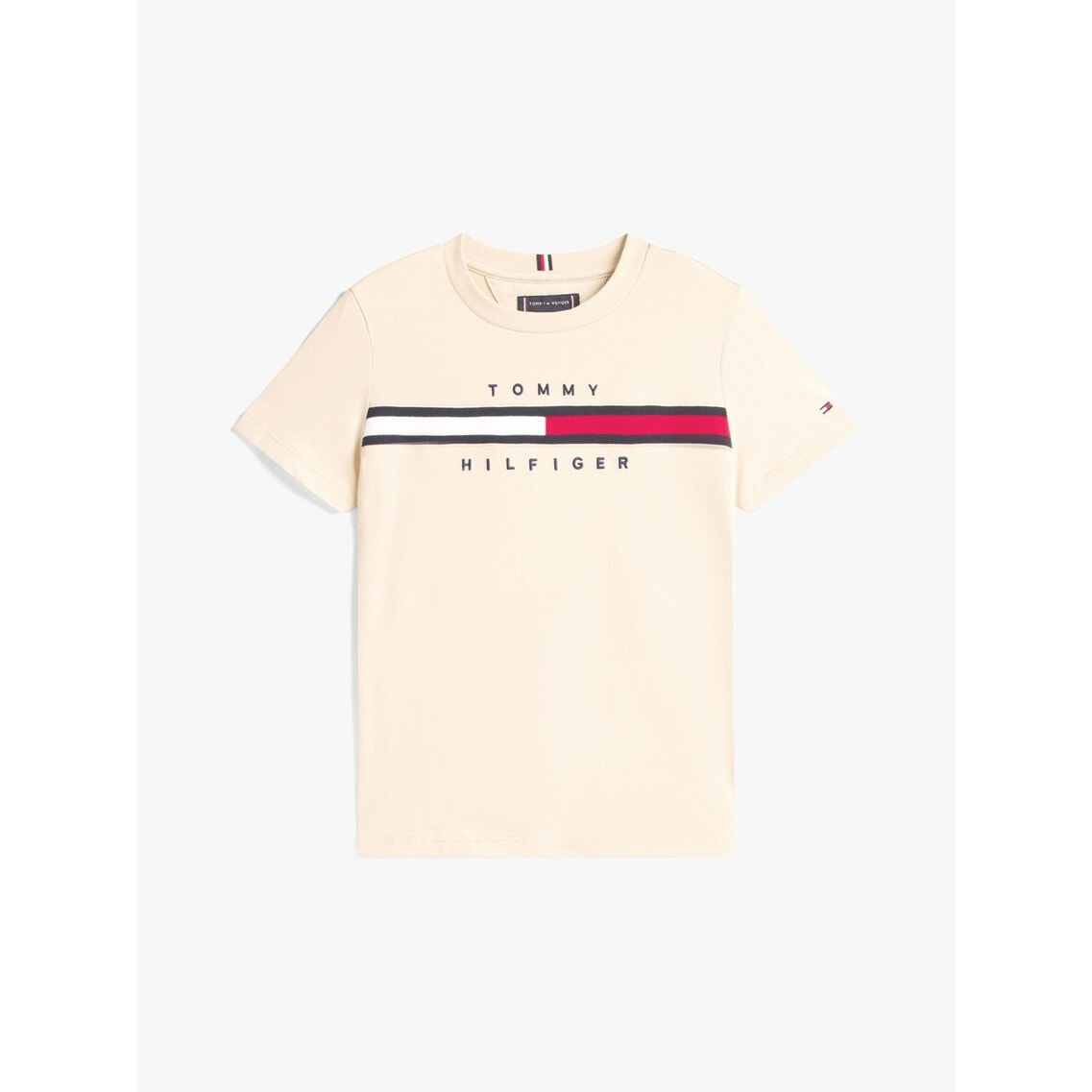 フラッグリブインサートTシャツ | トミー ヒルフィガー キッズユニ