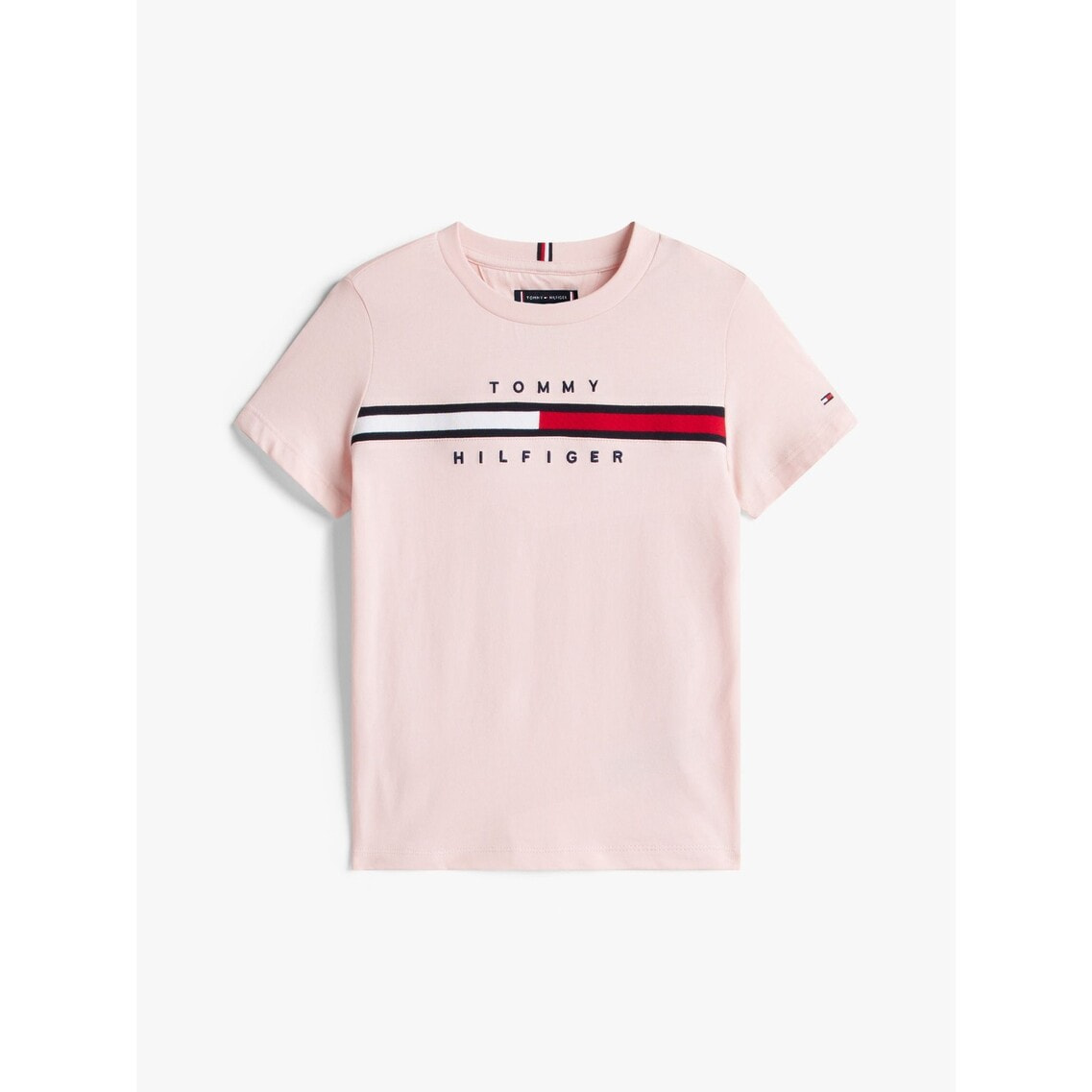 フラッグリブインサートTシャツ | トミー ヒルフィガー キッズユニ