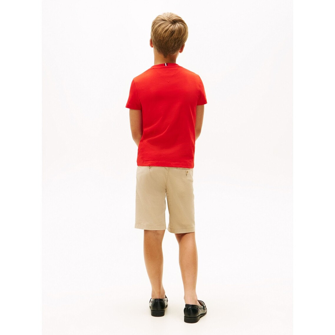 フラッグリブインサートTシャツ | トミー ヒルフィガー キッズユニ