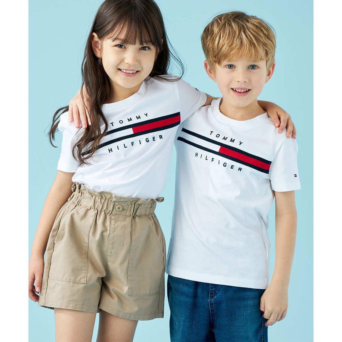 フラッグリブインサートTシャツ | TOMMY HILFIGER | Tommy Hilfiger