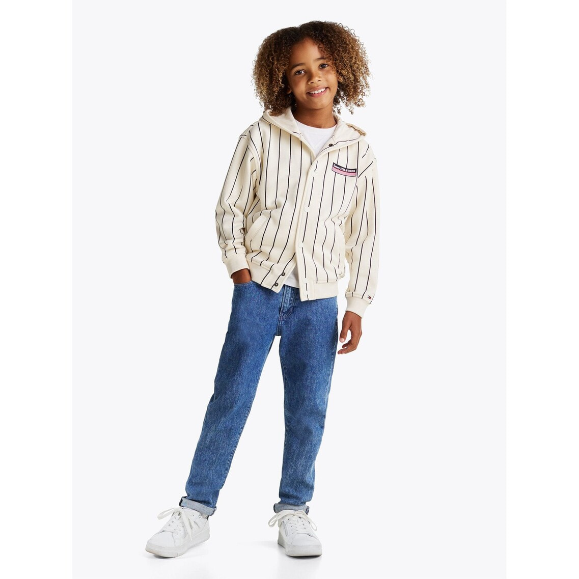 MALT'S ストライプ ボンバージャケット さらに10%off】BOYS モノタイプストライプボンバージャケット