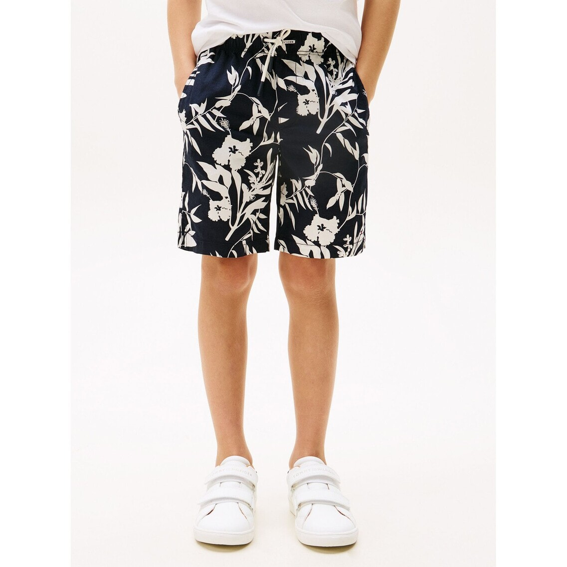 2点でさらに10％OFF】BOYS ストレッチポプリンプリントショート