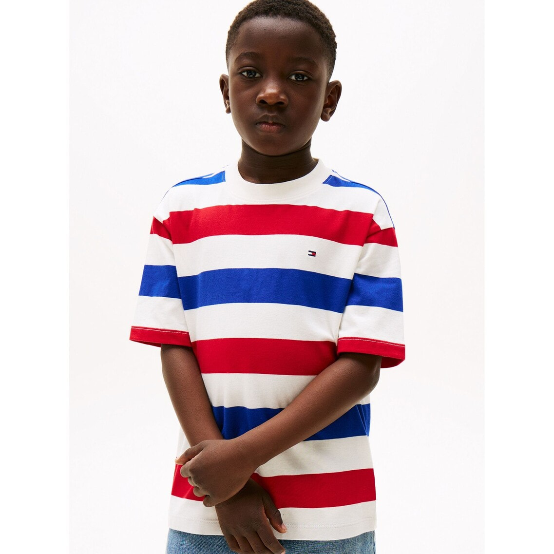 BOYS エッセンシャルアーカイブフィットTシャツ | トミー
