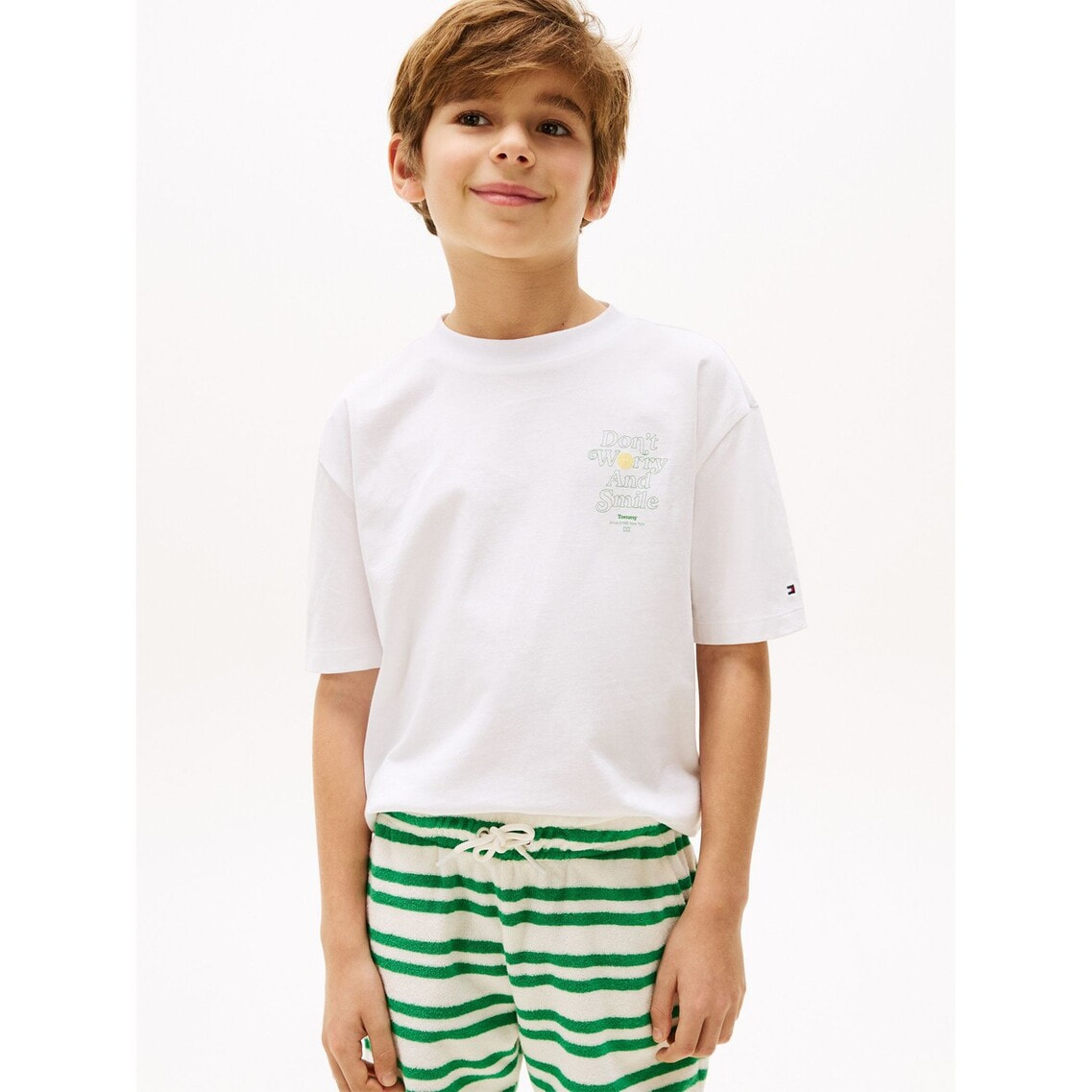 トミーヒルフィガー 140 Tシャツ 短パン　2セット 2点でさらに10％OFF】BOYS ファングラフィックショートスリーブT