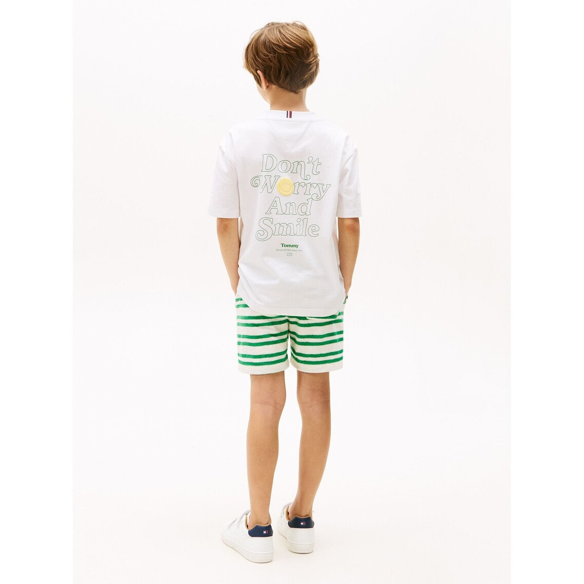 トミーヒルフィガー 140 Tシャツ 短パン　2セット BOYS ミックスグラフィックショートスリーブTシャツ | トミー