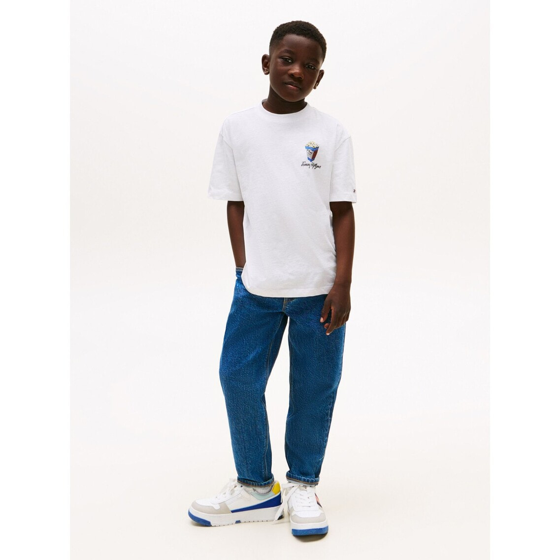 BOYS フォトプリントスラブショートスリーブTシャツ | トミー