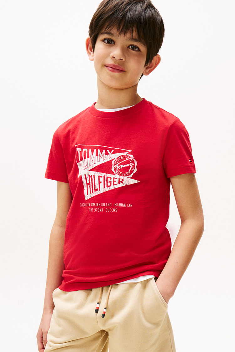 10% off 対象】BOYS カーブドヒルフィガーグラフィックショート