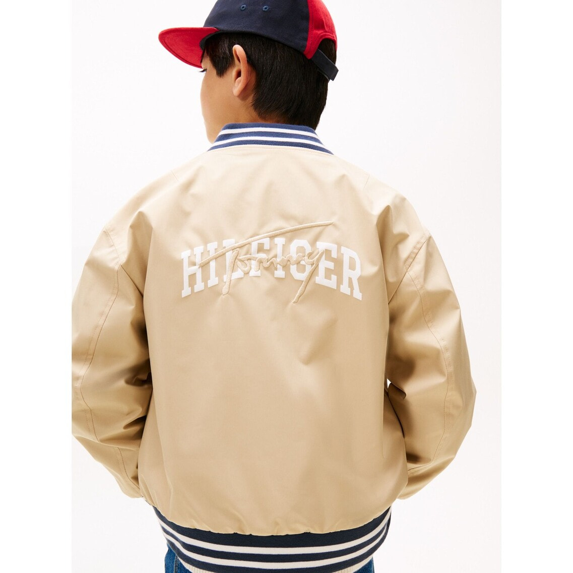 もりよし★トミーヒルフィガー ジャンパー90s？ TOMMY HILFIGER ナイロンジャケット 「ヴィンテージ古着」90's
