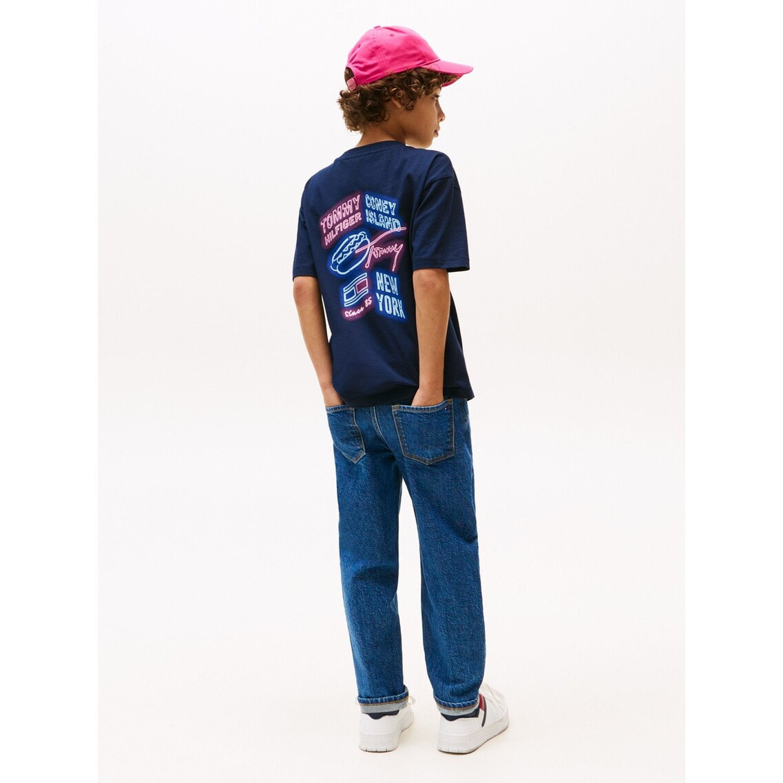 BOYS ネオングラフィックショートスリーブTシャツ | トミー