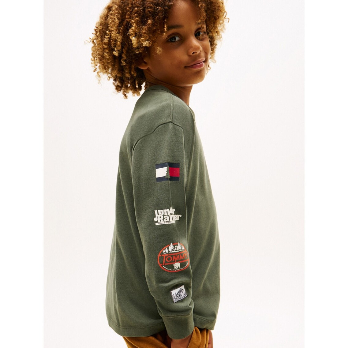 BOYS マークプリントロングスリーブTシャツ | トミー ヒルフィガー