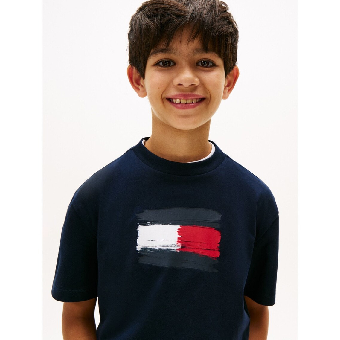BOYS フラッグアーカイブショートスリーブTシャツ | トミー