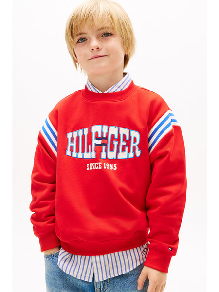TOMMY HILFIGER キッズパデッドスウェット ジャケット 一点物 パーカー