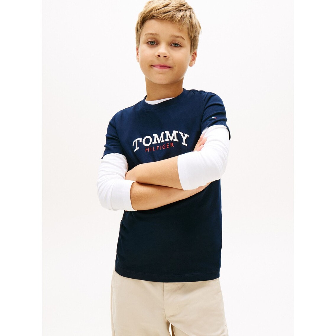 BOYS モノグラムグラフィックTシャツ | トミー ヒルフィガー ボーイズ