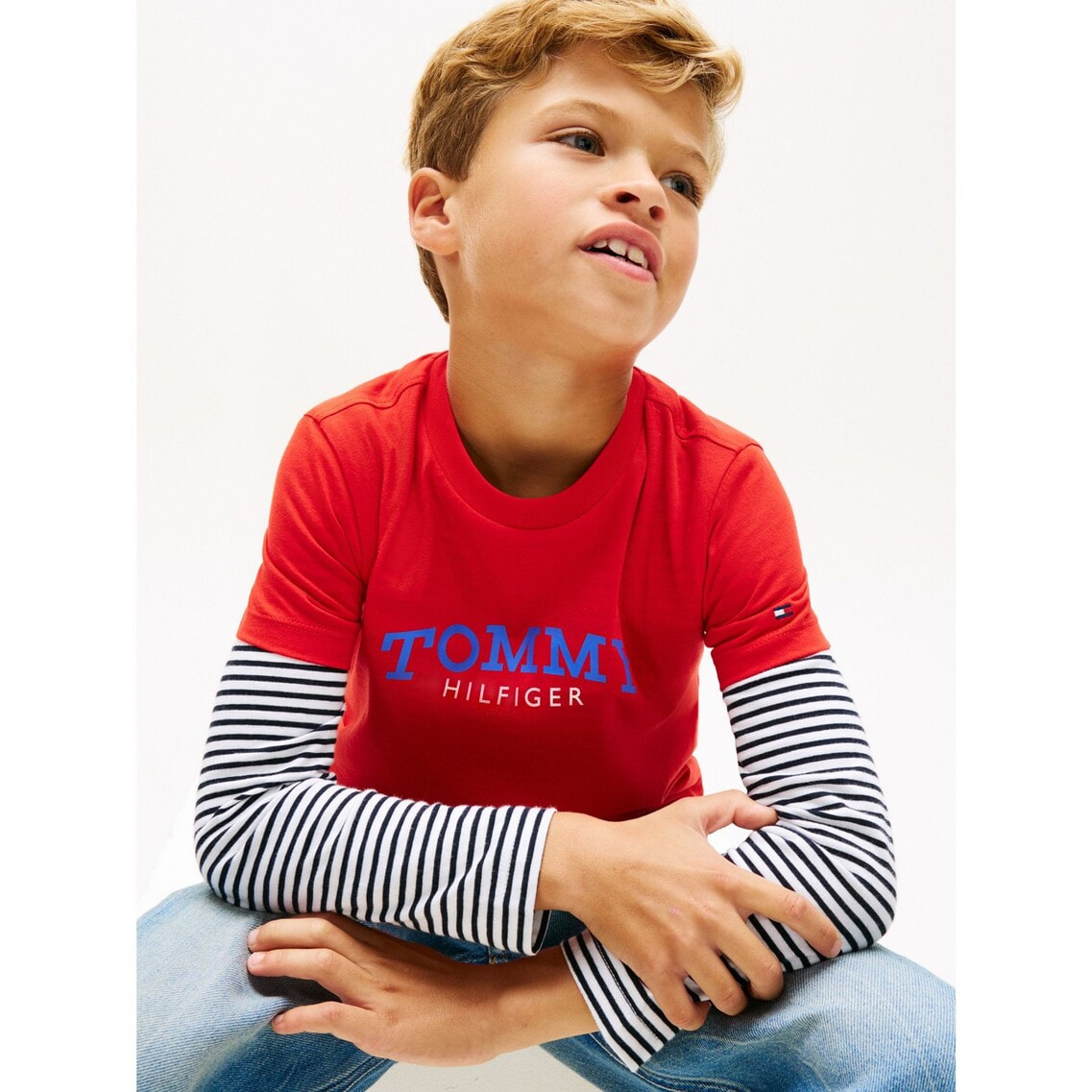 BOYS モノグラムグラフィックTシャツ | トミー ヒルフィガー ボーイズ
