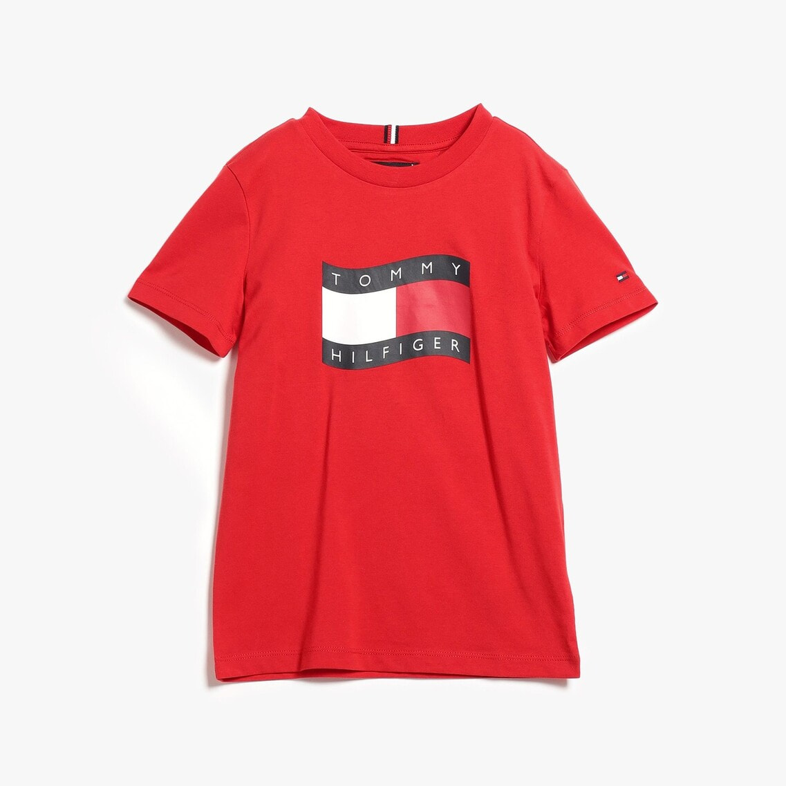 BOYS ウェイビーフラッグショートスリーブTシャツ | トミー