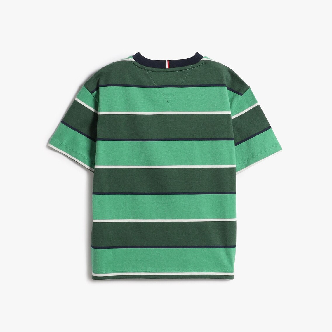 BOYS ラグビーストライプショートスリーブTシャツ | トミー