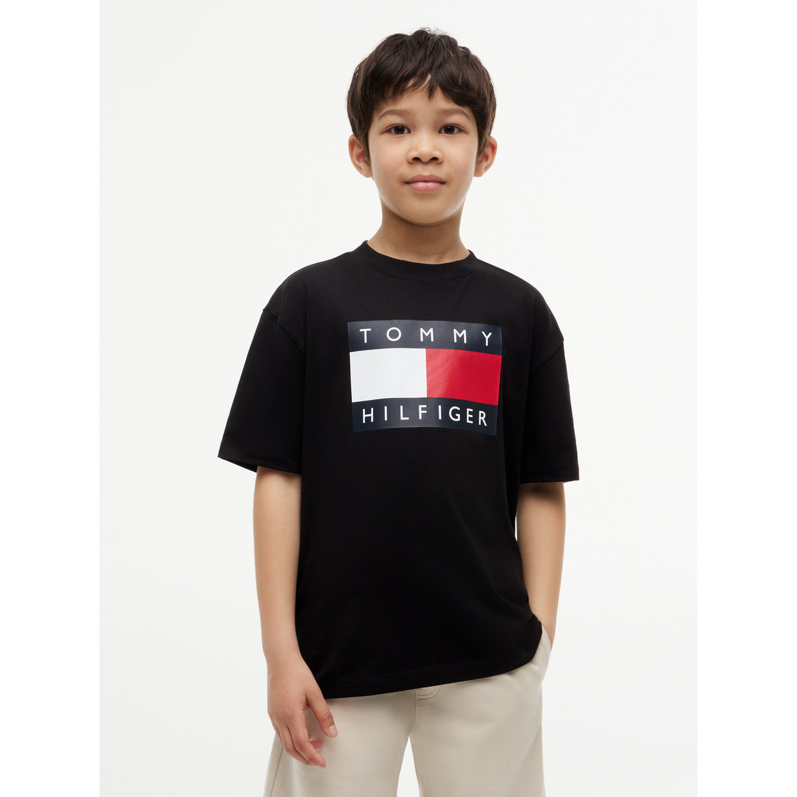 BOYS ヘリテージプリントフラッグTシャツ | トミー ヒルフィガー