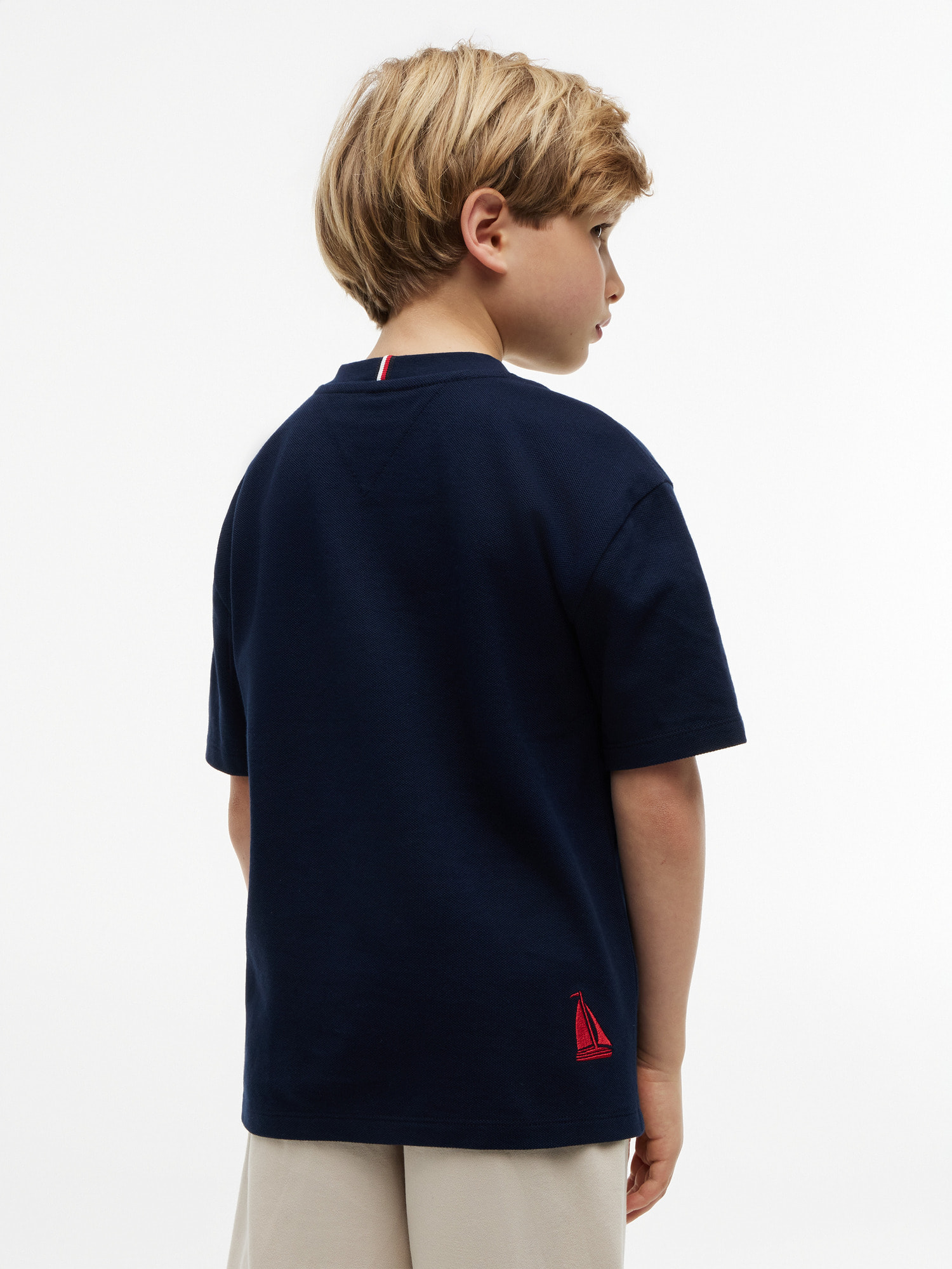 KIDS エンブロイダリーグラフィックショートスリーブTシャツ | トミー