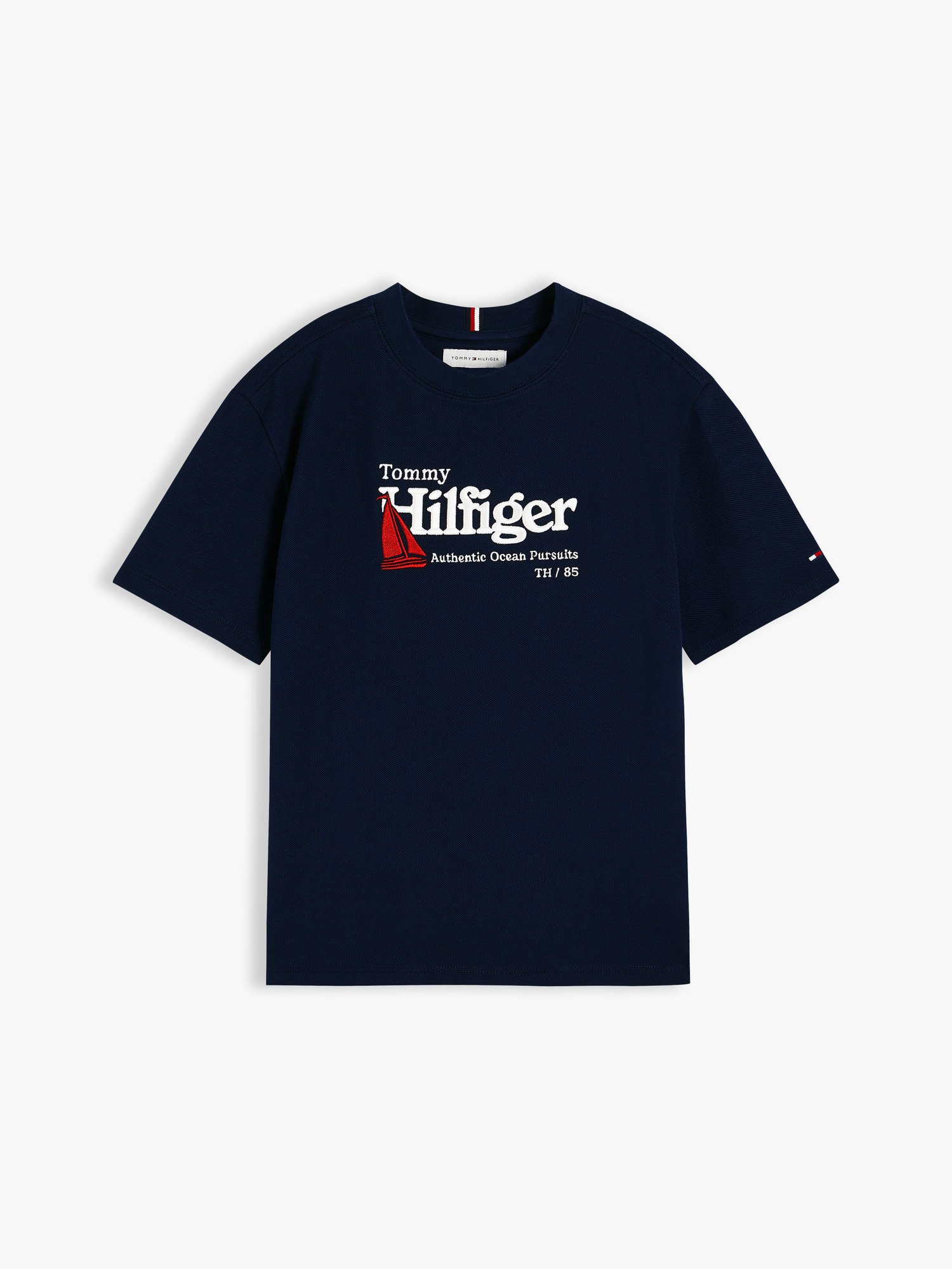 KIDS エンブロイダリーグラフィックショートスリーブTシャツ | トミー