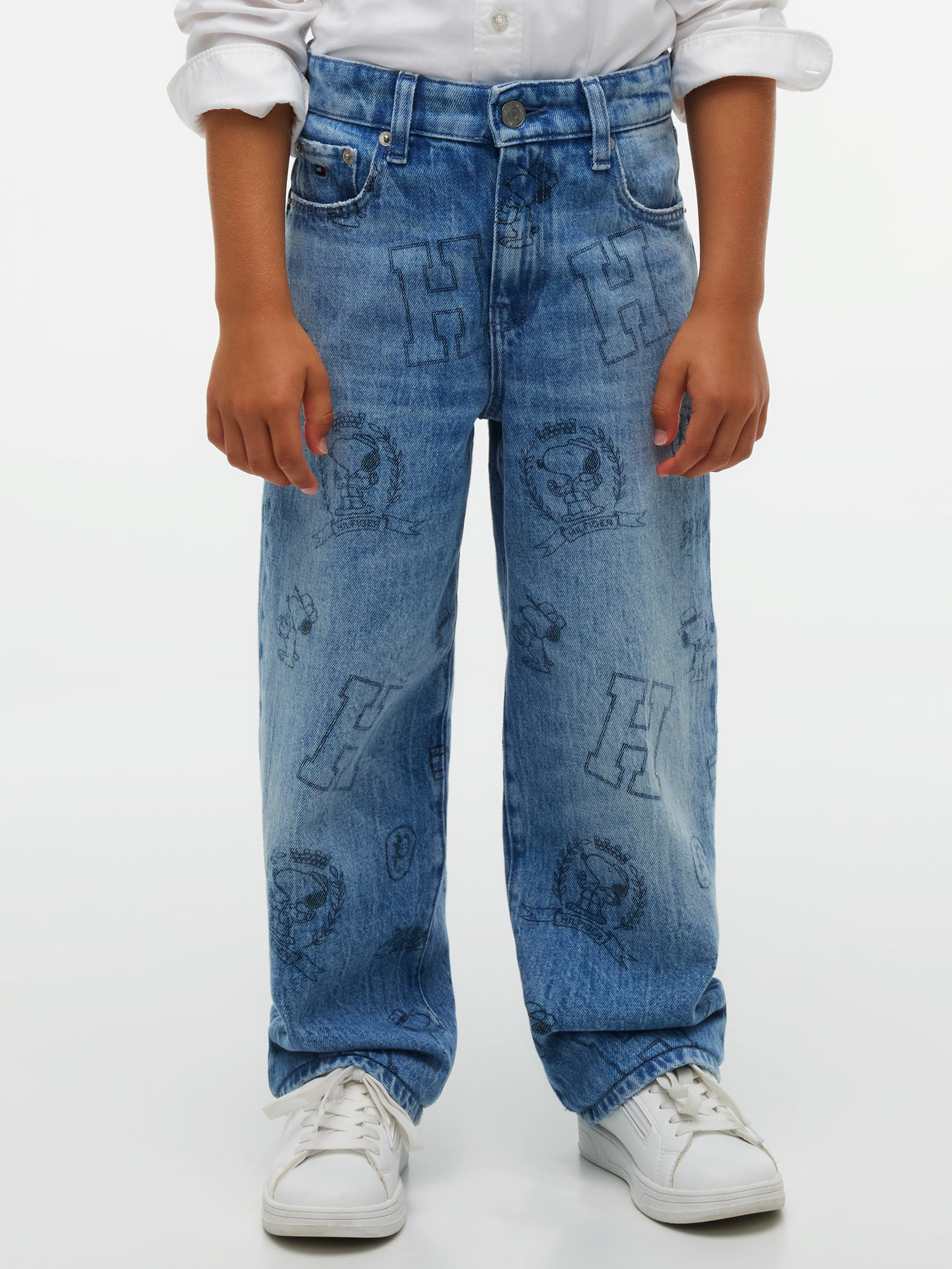 Tommy Hilfiger X ©Peanuts BOYS バギージーンズ | トミー