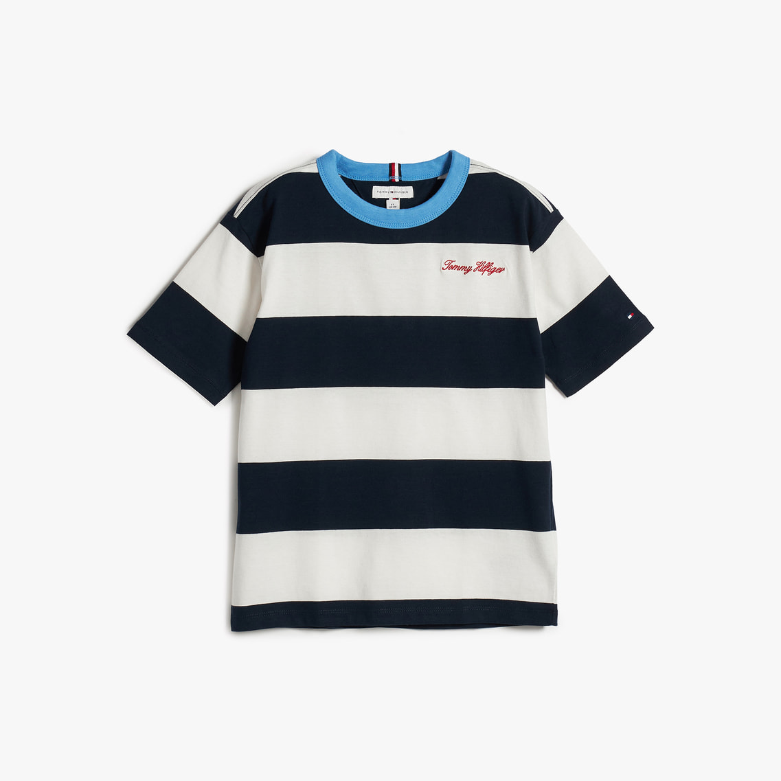 BOYS ストライプグラフィックショートスリーブTシャツ | トミー