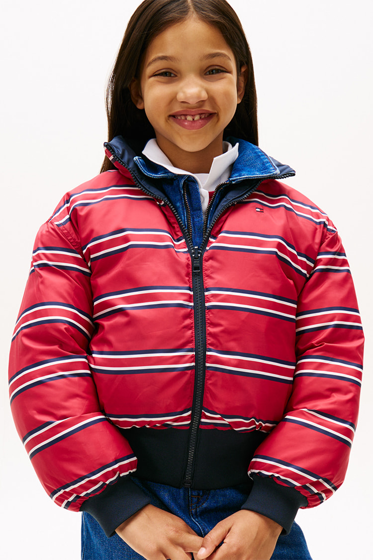  アウター トミーガール ダウン TOMMY HILFIGER ダウン アウター GIRLS エッセンシャルダウン