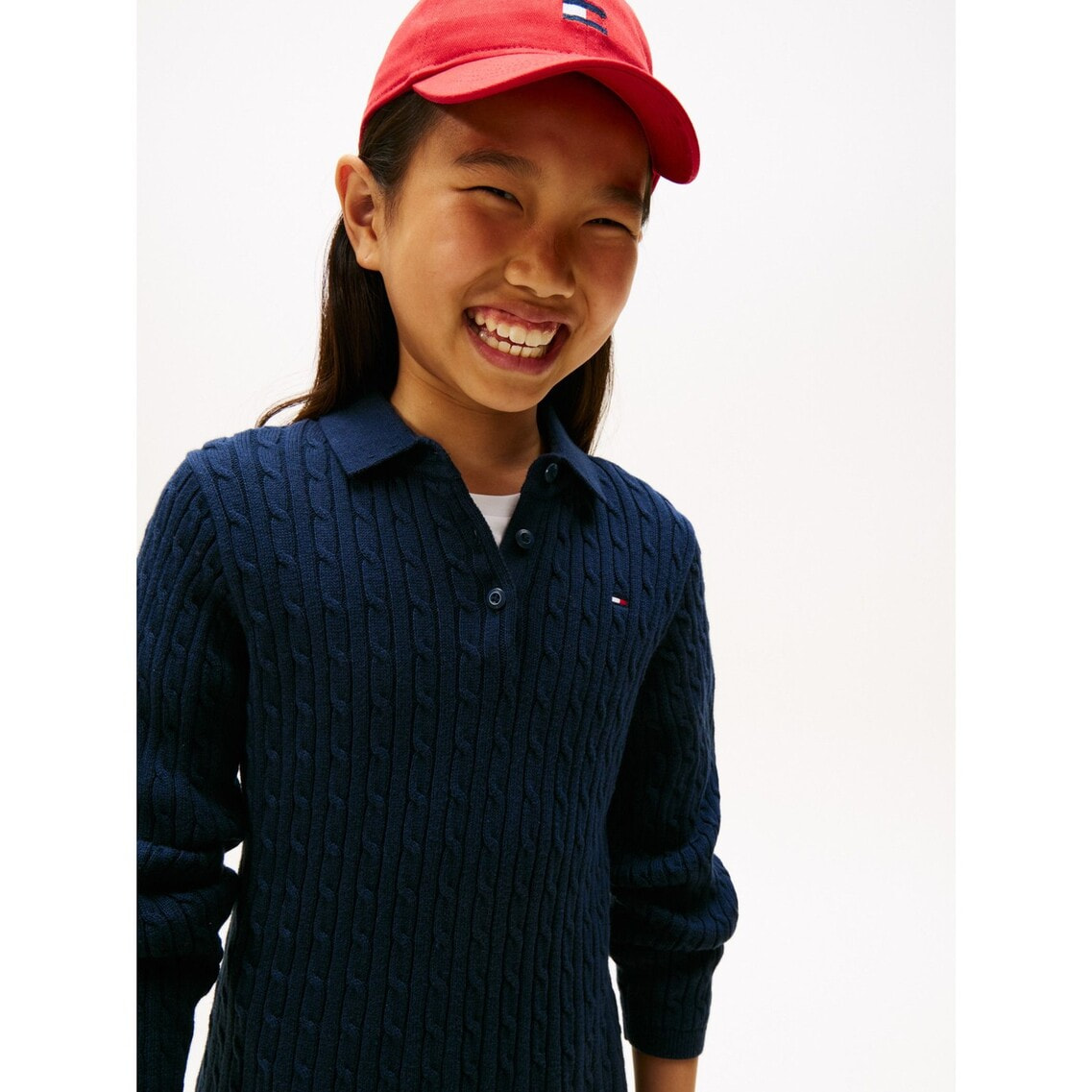 GIRLS ケーブルセーターワンピース | トミー ヒルフィガー ガールズ