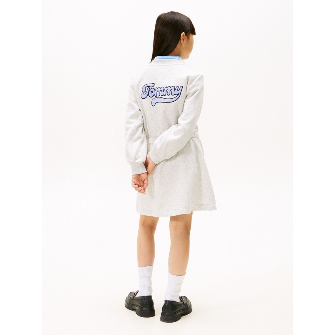 BARNY'S NEW YORK ニットワンピース 長袖 ホワイト・ブラック 中古・古着通販】BARNEYS NEWYORK (バーニーズ・ニューヨーク