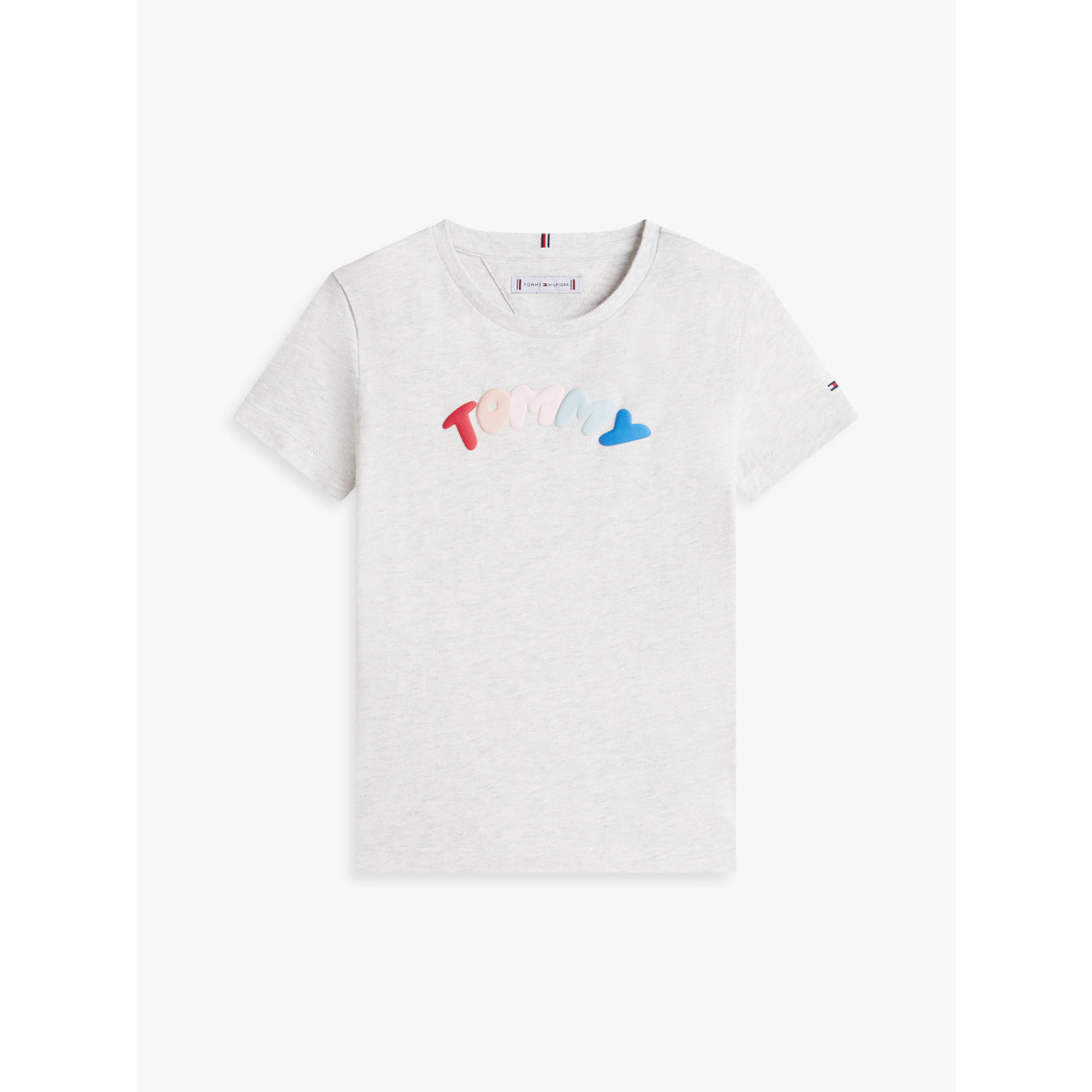 2点でさらに10％ off】GIRLS トミーパフプリントショートスリーブT 
